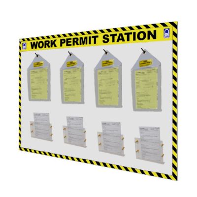 Large Work Permit Station